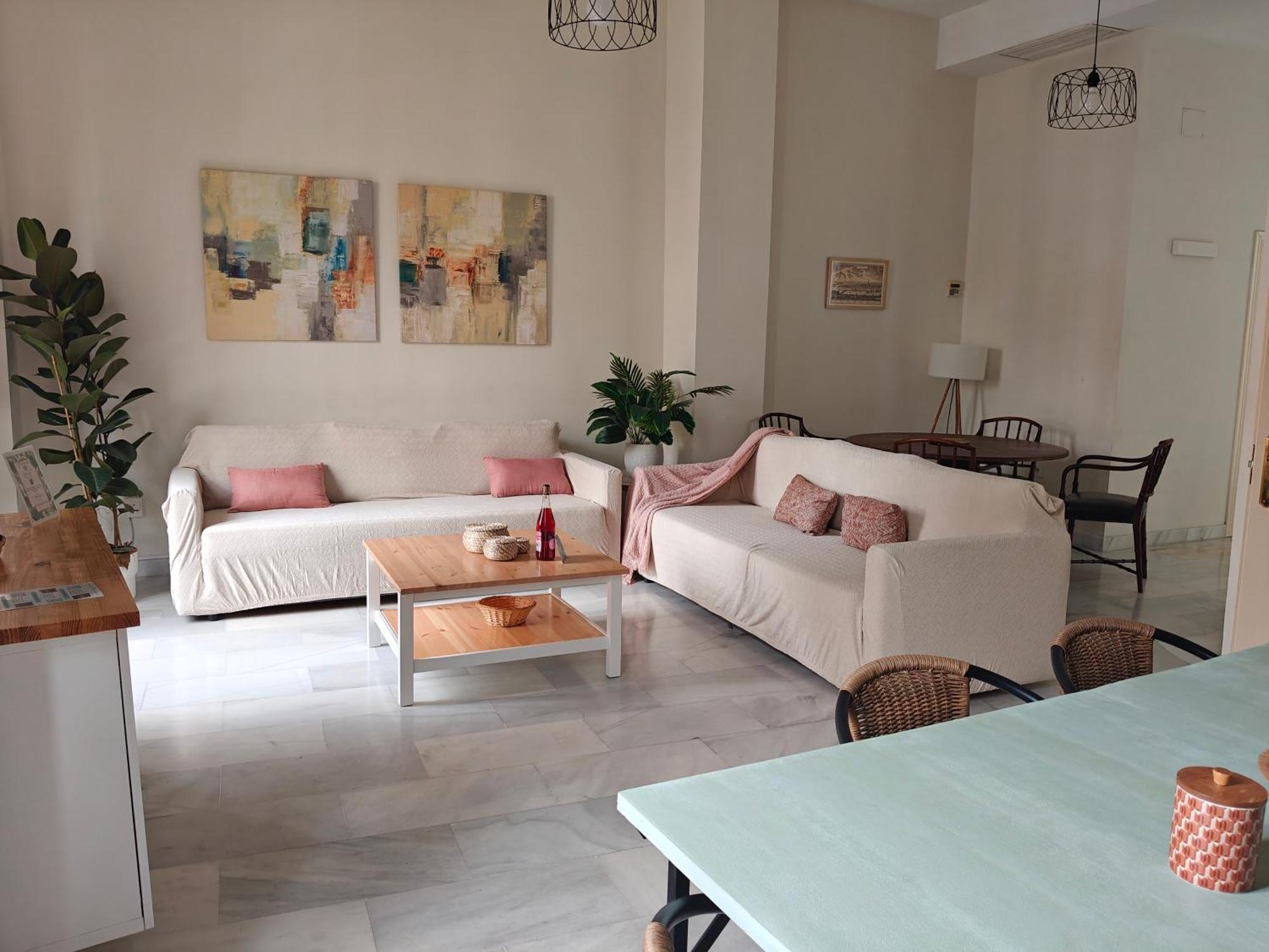 Charming Bright Apartment With Balconies On Cuesta Del Rosario Sevilha Exterior foto