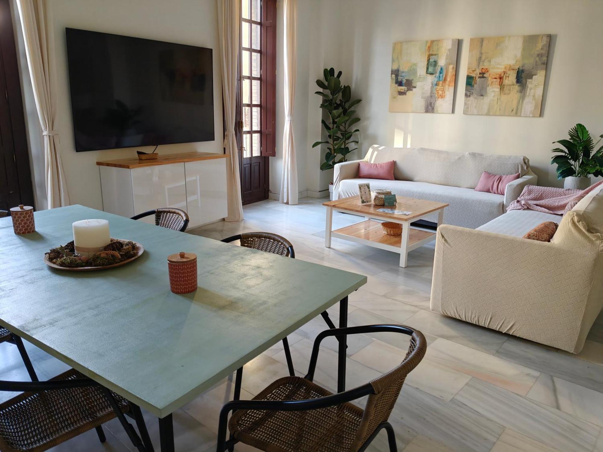 Charming Bright Apartment With Balconies On Cuesta Del Rosario Sevilha Exterior foto