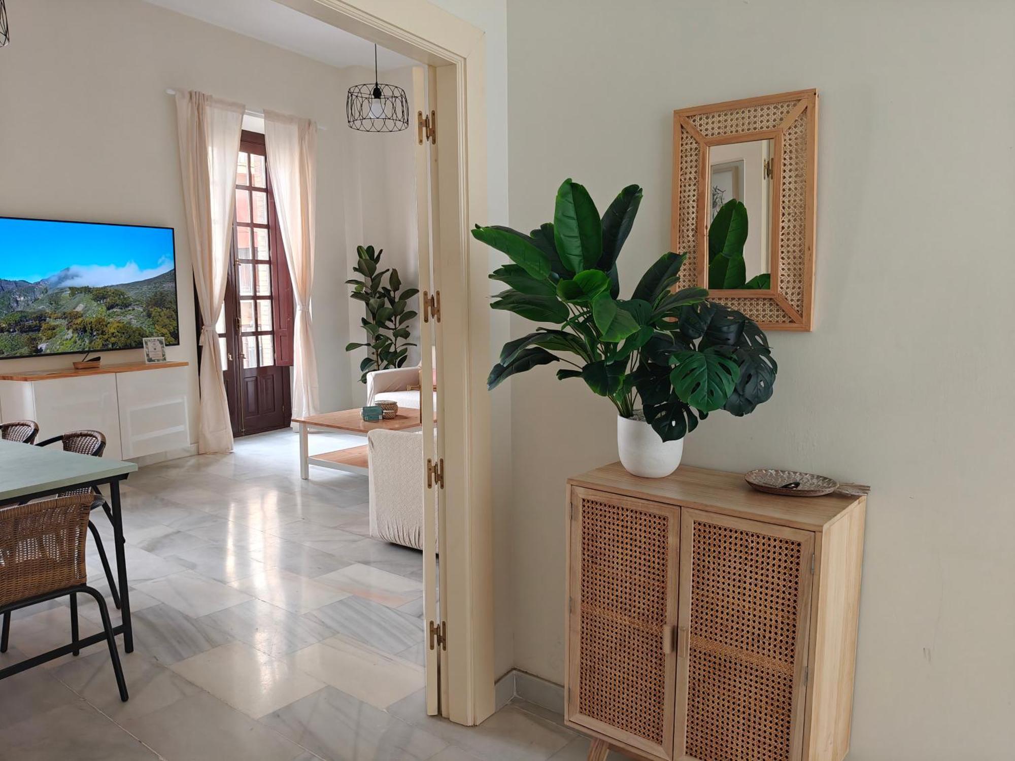 Charming Bright Apartment With Balconies On Cuesta Del Rosario Sevilha Exterior foto